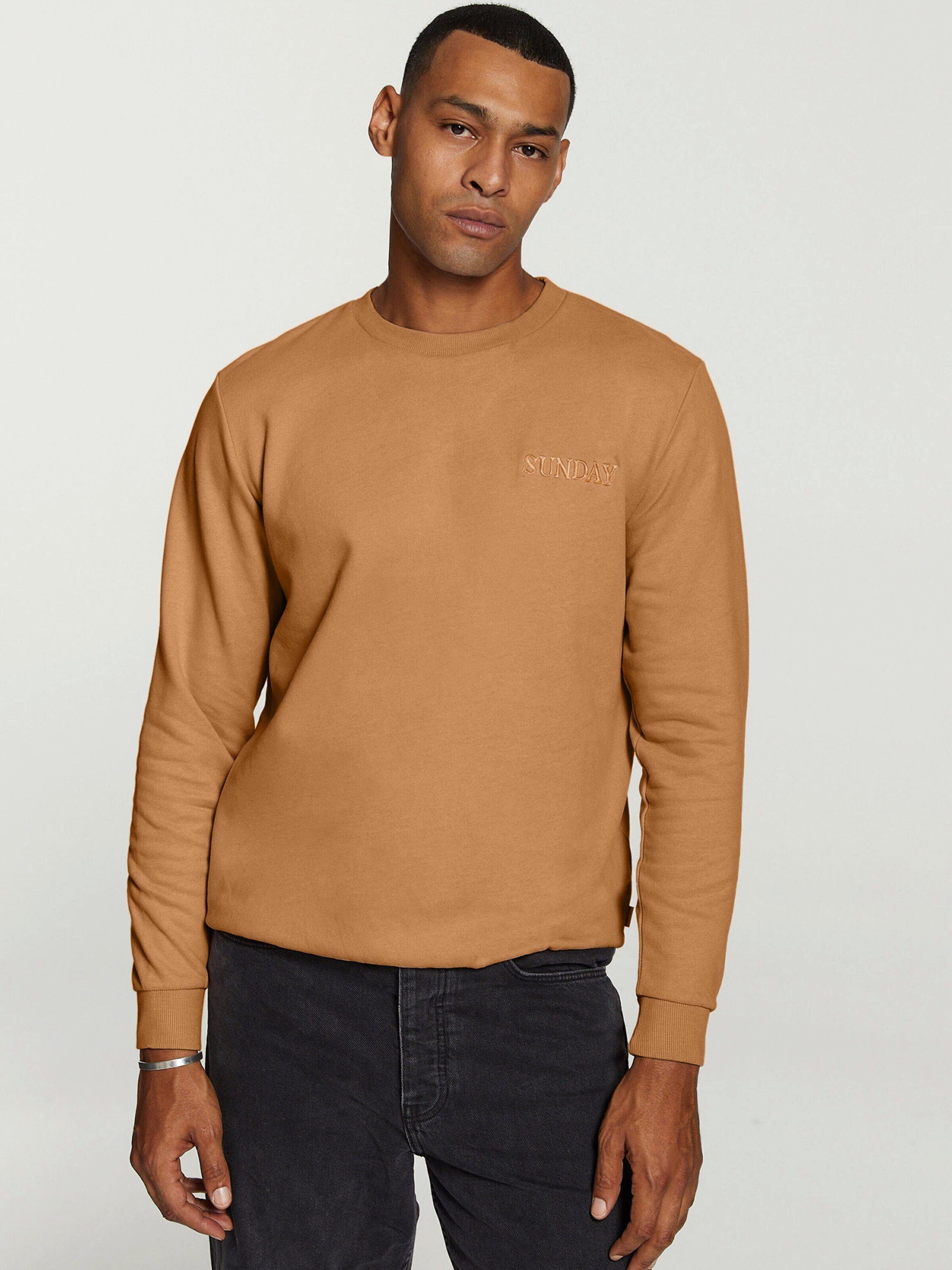 Shiwi Sweatshirt Sunday (1-tlg) Stickerei