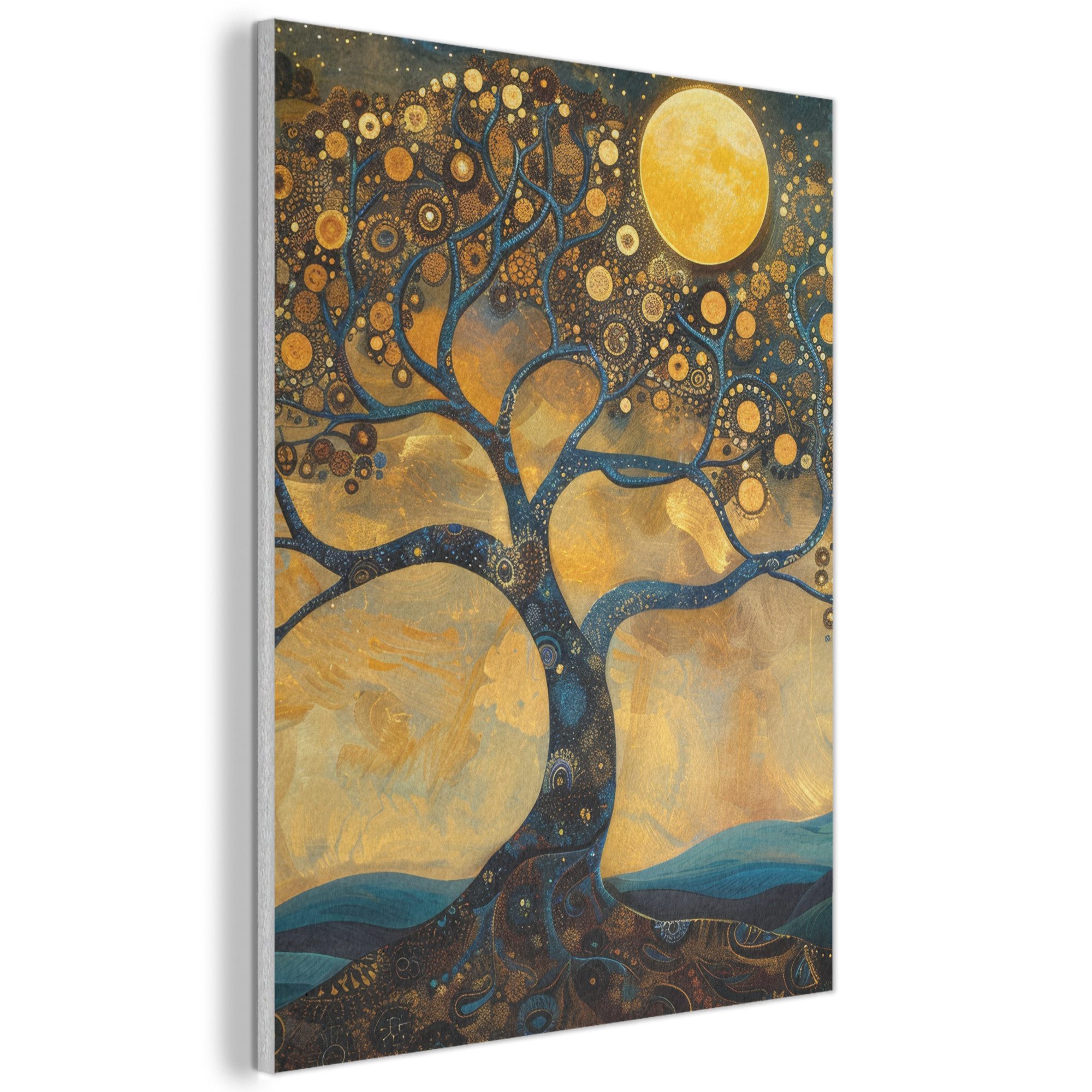 MuchoWow Gemälde Baum - Industriell - günstig online kaufen