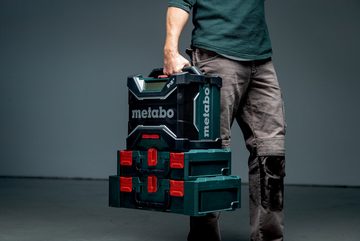 Metabo Professional RC 12-18 32W BT DAB+ Akku Baustellenradio (Digitalradio (DAB), zusätzlich analoger UKW (FM) Empfang, mit Akku-Ladefunktion im Karton)