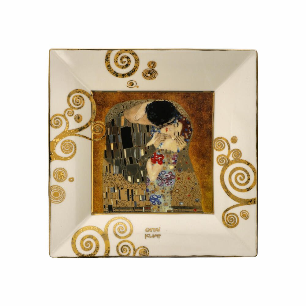 Goebel Dekoschale Gustav Klimt - Der Kuss 12 cm