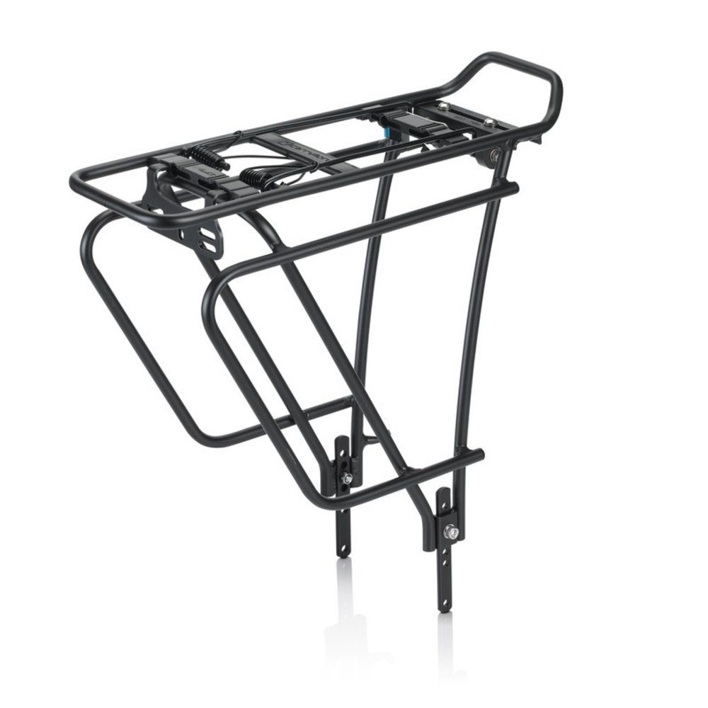 XLC Fahrrad-Gepäckträger Alu Systemgepäckträger, 26" - 28" mit Packtaschenbügel