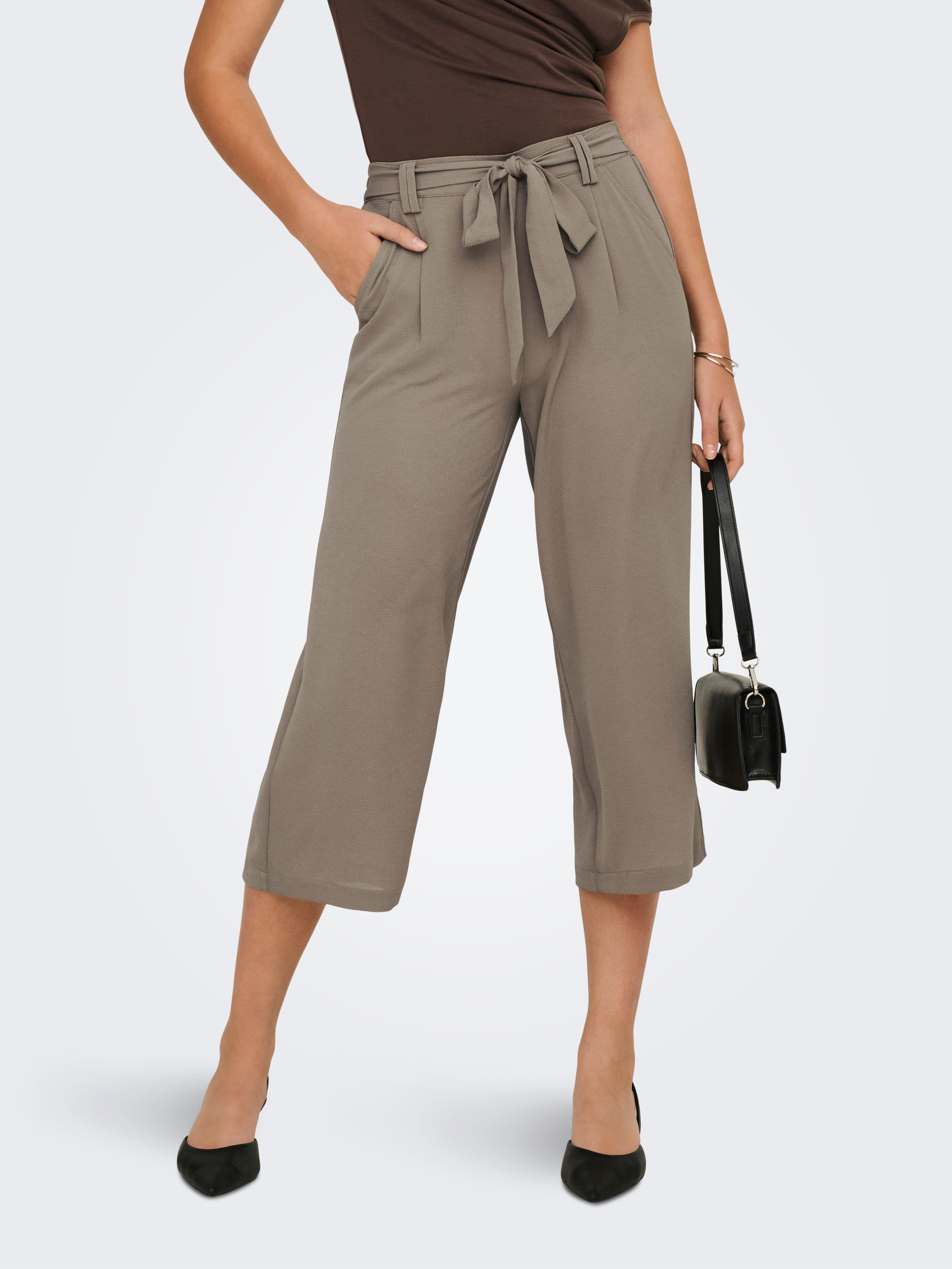 Palazzohose ONLWINNER – Culottehose mit elastischem Bund und Kordelzug