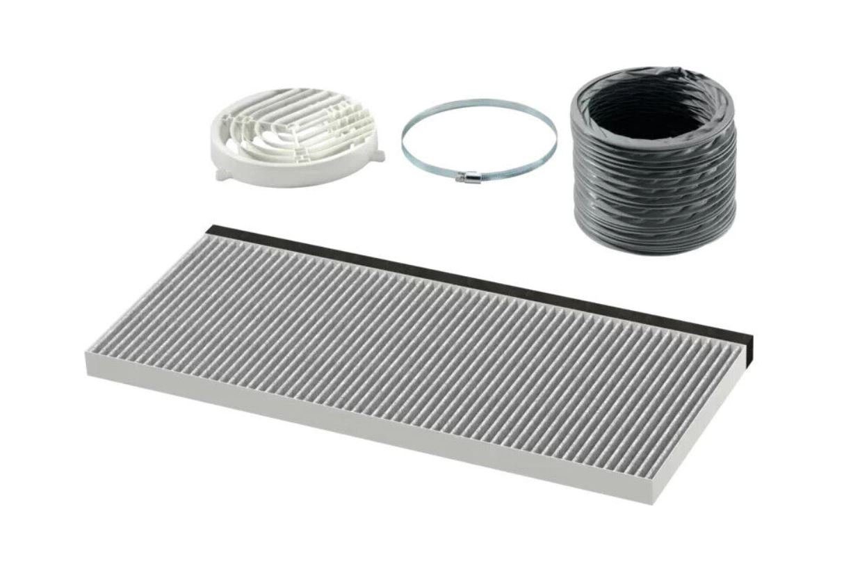 BOSCH Montagezubehör Dunstabzugshaube DWZ2IT1I4, Clean Air Standard Umluftset (4 St)