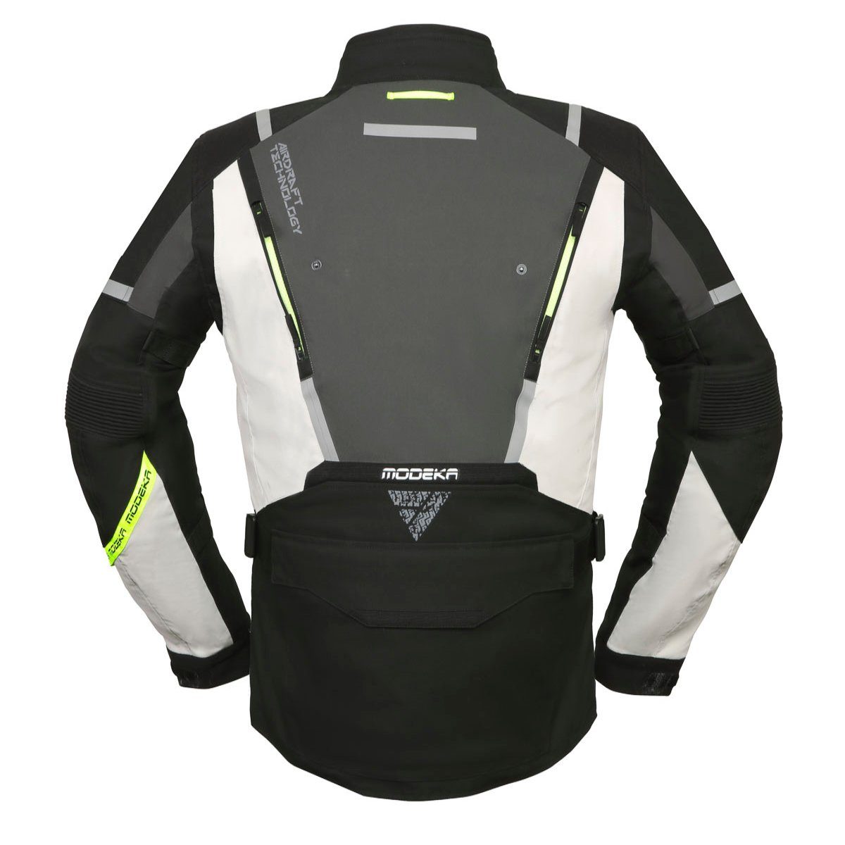 Modeka Motorradjacke Modeka Trohn Textiljacke dunkelgrau günstig online kaufen