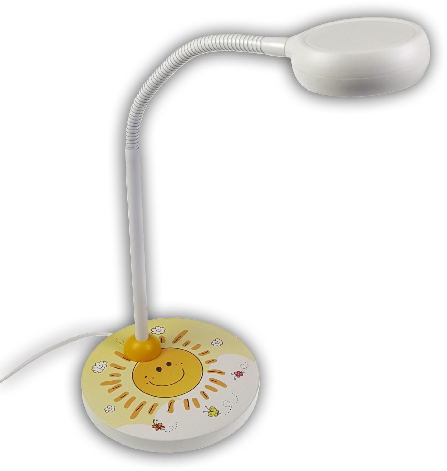 niermann Tischleuchte LED Sunny Tischleuchte wechselbar, Sunny, LED