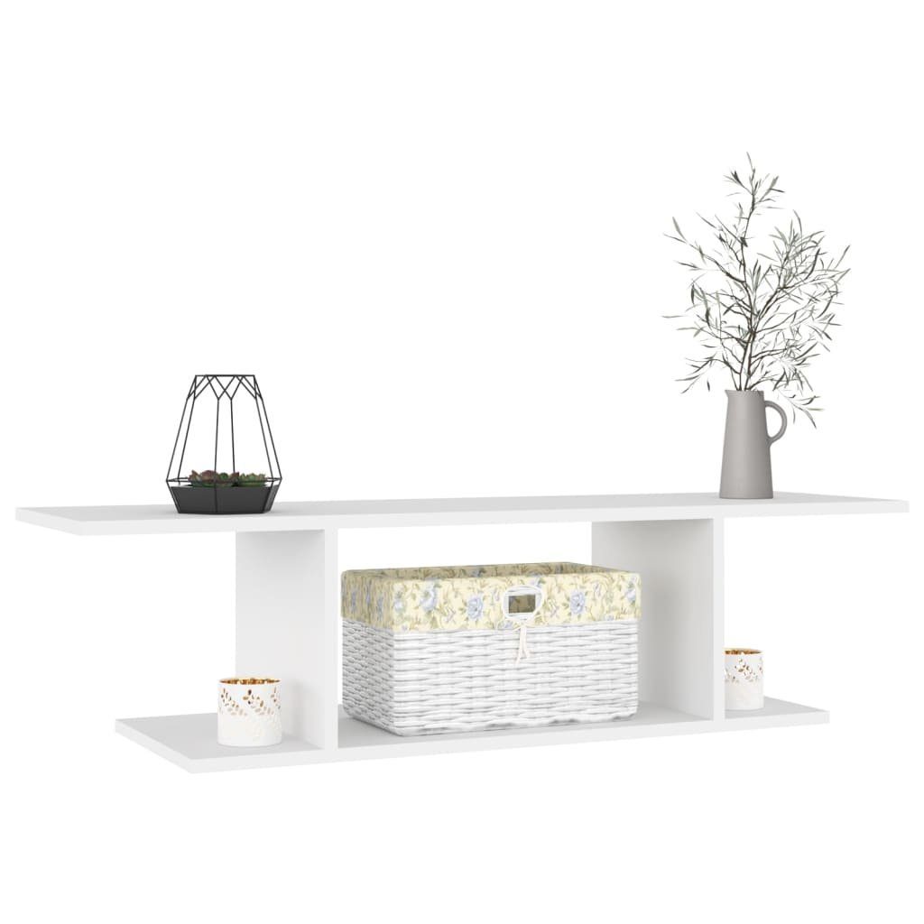 vidaXL TV-Wand TV-Wandschrank Weiß 103x30x26,5 cm, günstig online kaufen