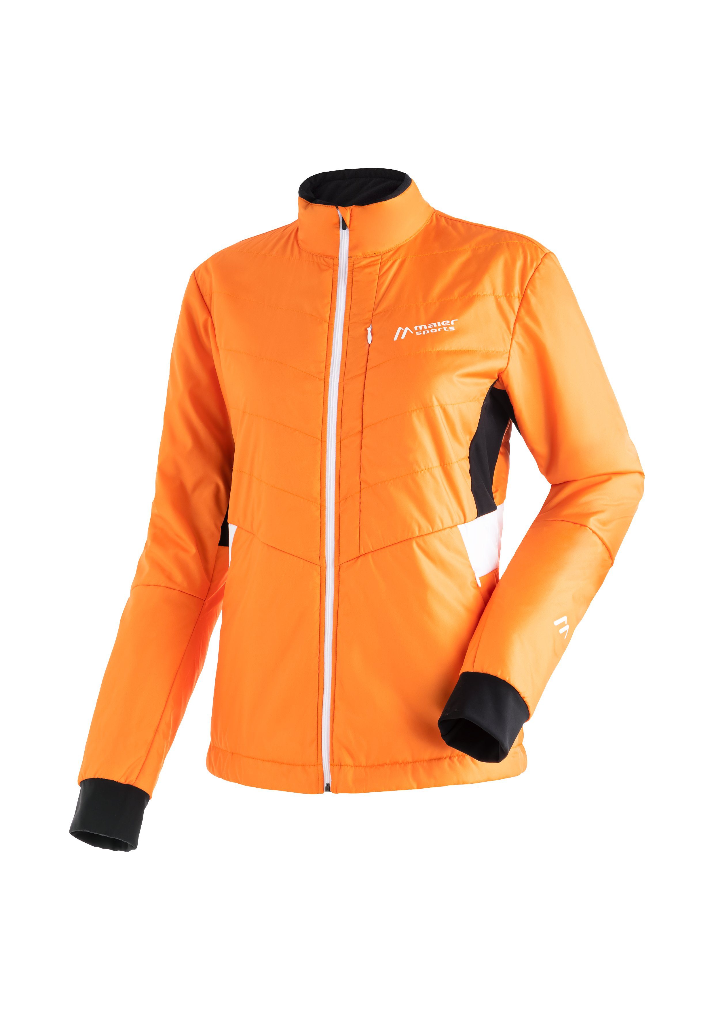 Maier Sports Outdoorjacke Ilsetra W Damen-Jacke für Langlauf, atmungsaktiv und windabweisend dottergelb