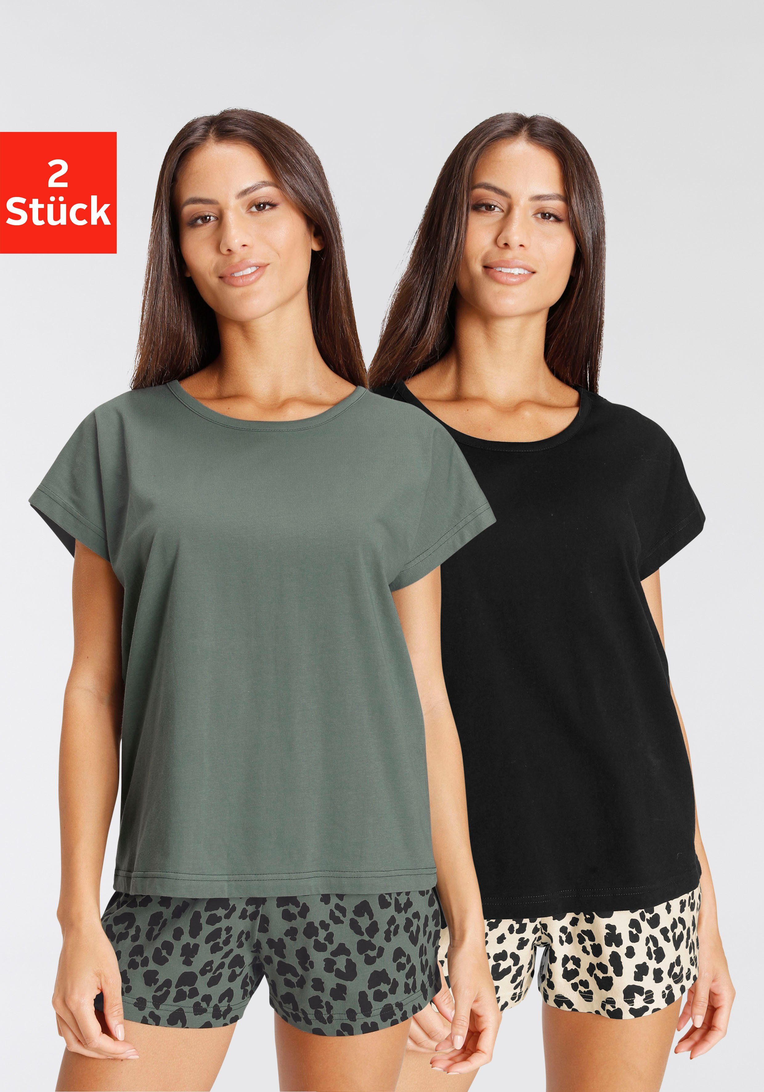 Vivance Dreams Shorty (Packung, 4 tlg., 2 Stück) mit Animal-Print. € 29,99