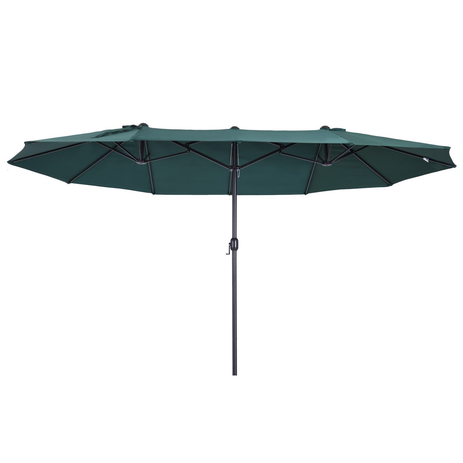 Sonnenschirm Doppelsonnenschirm Gartenschirm Oval 460x270x240 cm