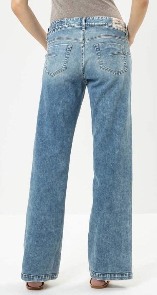 Herrlicher Destroyed-Jeans Edna Flared Jeans