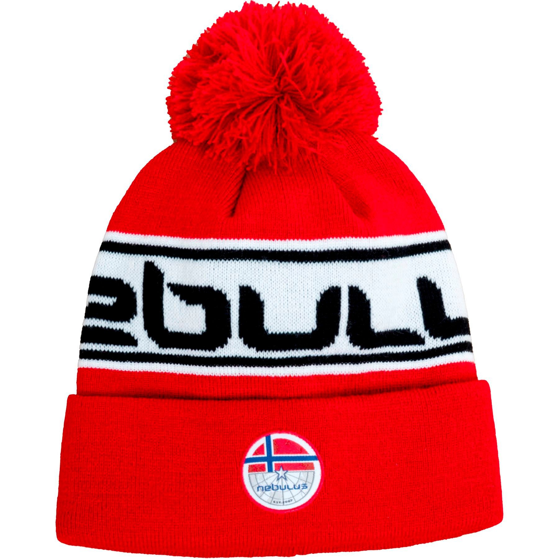 Nebulus Mütze & Schal BLAKE, P6263 - Unisex, rot, onesize