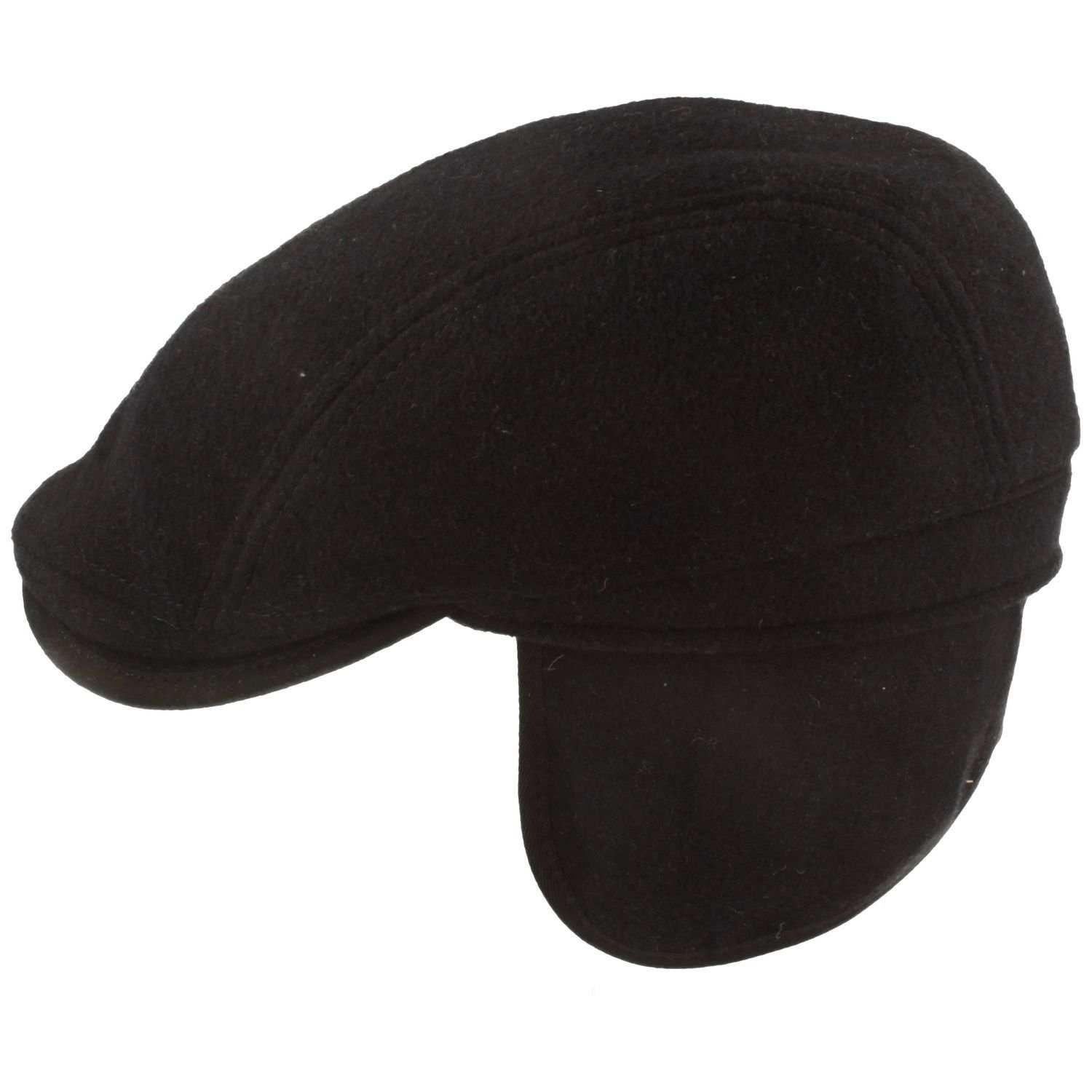 Breiter Schiebermütze Flatcap/Wolle Pflegsam -Teflon-Technologie