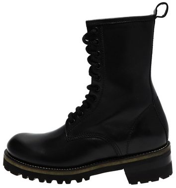 Sendra Boots 17326 Negro Damen Schnürstiefel Schwarz Stiefelette