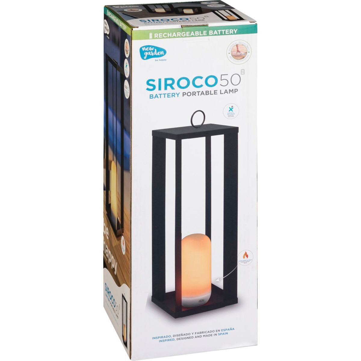 New Garden Tischleuchte New Garden Siroco 50 Tischlampe 50 cm