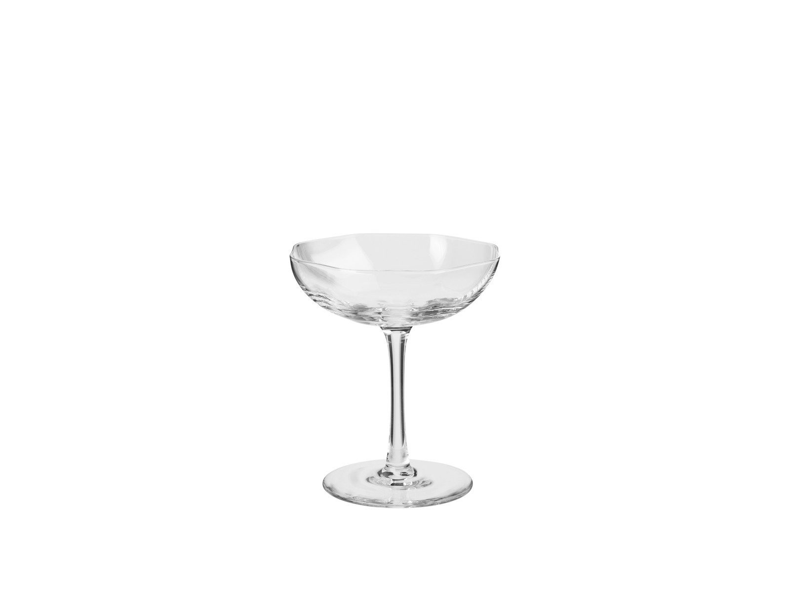 Broste Copenhagen Champagnerglas Limfjord Champagnerglas klar 175ml, Mundgeblasenes Glas, Limfjord Champagnerglas
