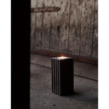 Storefactory Kerzenhalter Kerzenleuchter Nickebo Dark Grey (15cm)
