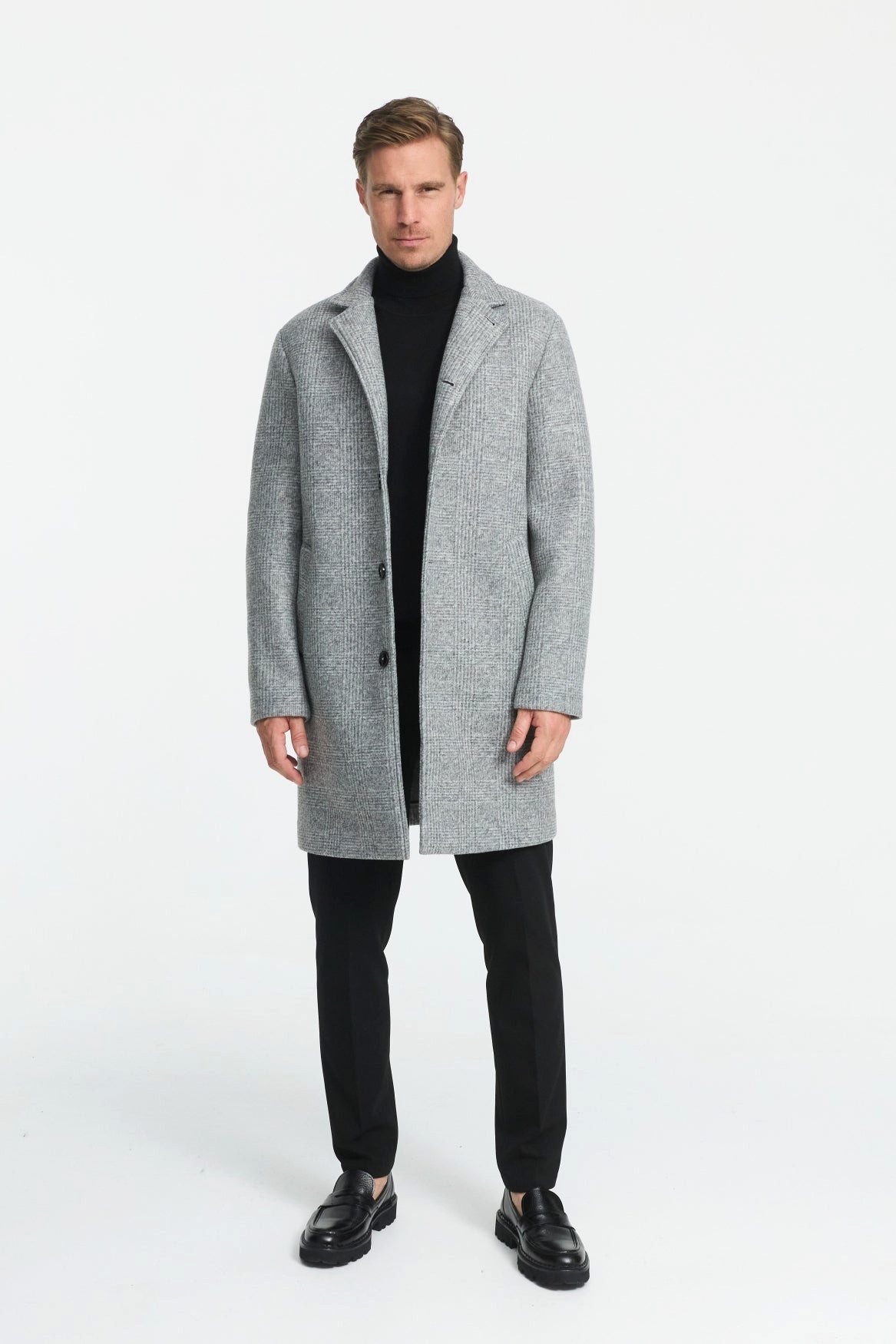 ZUITABLE Wollmantel Mantel DiOve 252850-360, Dk. Grey