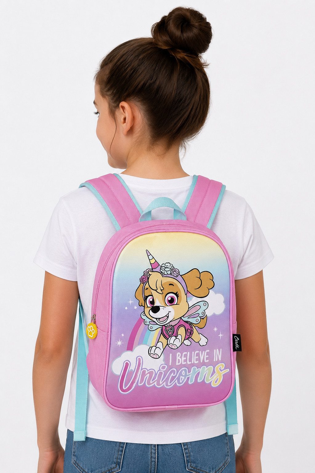 BrandMac Kindergartentasche Paw Patrol Skye Unicorn Rucksack für Kinder Vorschule Kindergarten – Bild 5 von 5