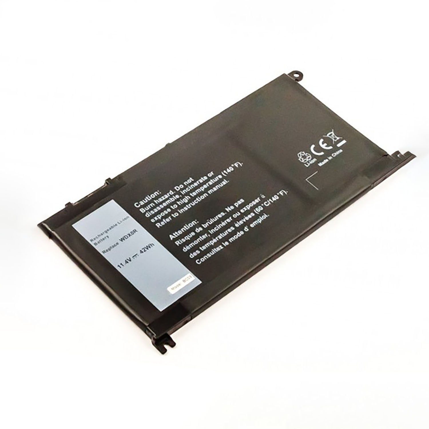 MobiloTec Akku kompatibel mit Dell Inspiron 13 (5368) Laptop-Akku Akku 3560 mAh