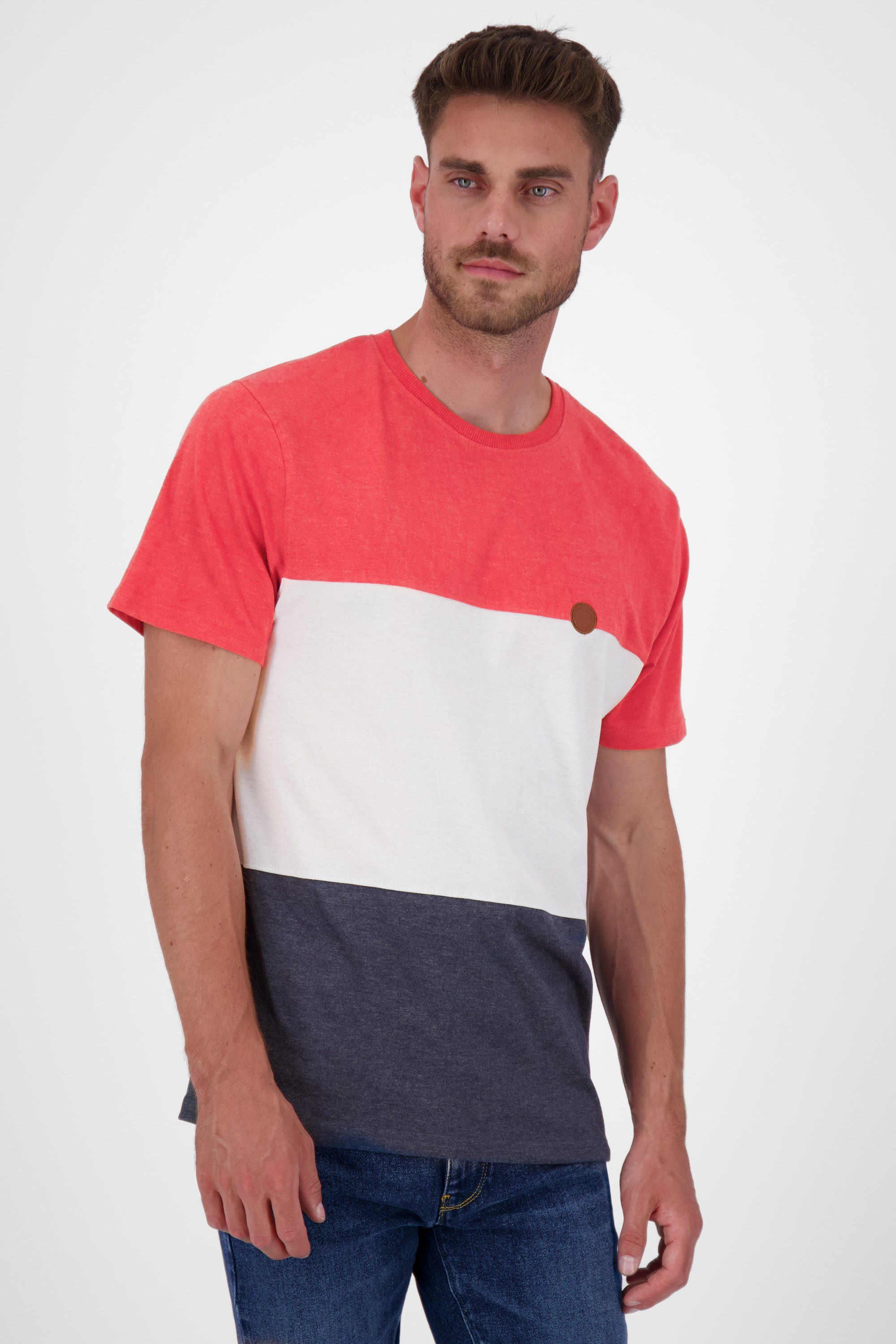 Alife & Kickin T-Shirt BenAK A Shirt Herren T-Shirt marine | T-Shirts