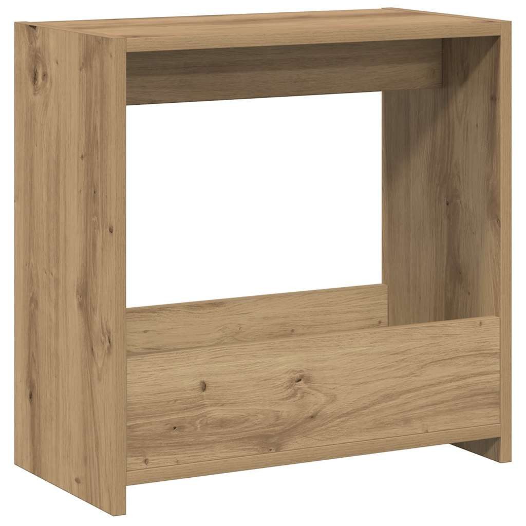 vidaXL Beistelltisch Beistelltisch Artisan-Eiche 50x26x50 cm Holzwerkstoff (1-St)