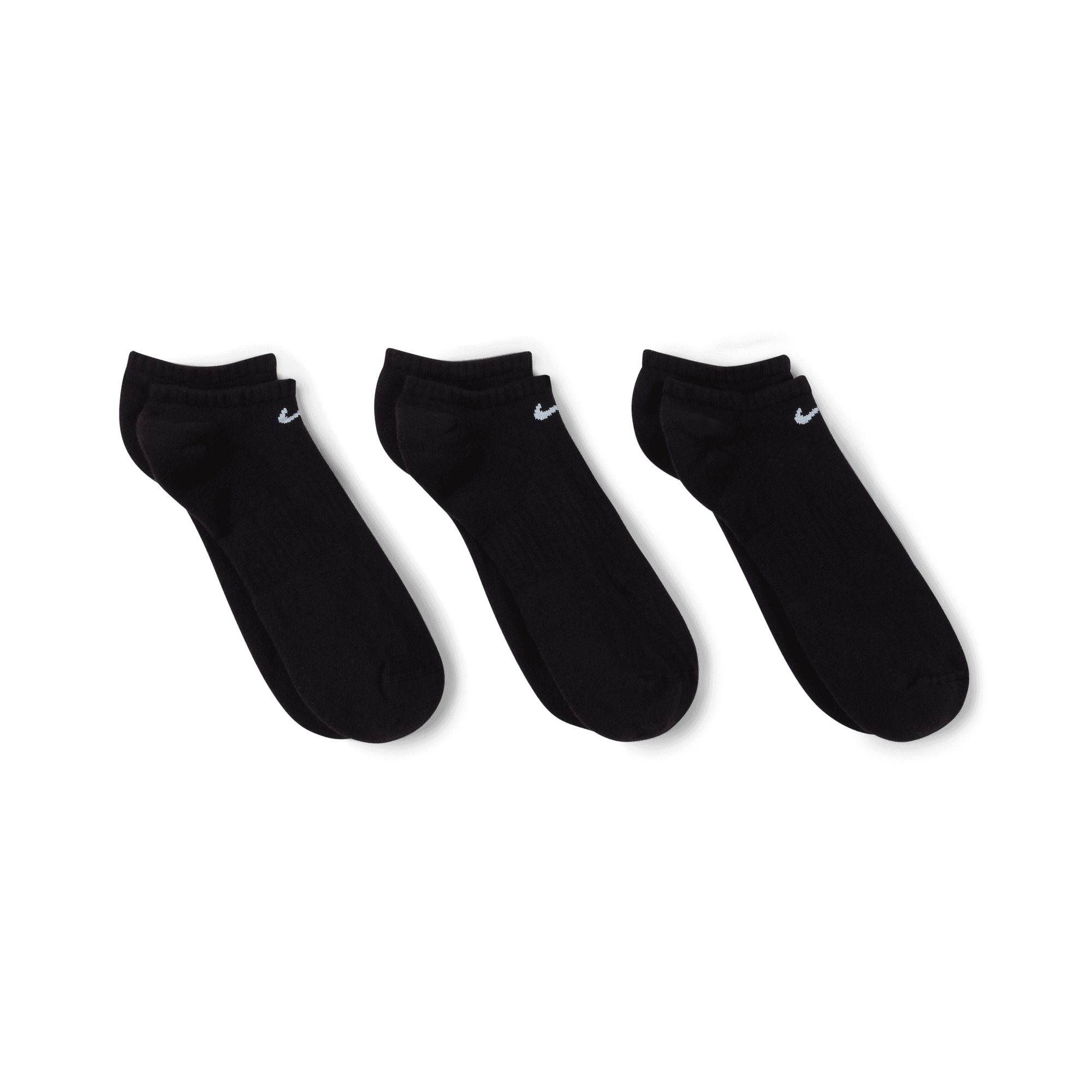 Nike Funktionssocken EVERYDAY CUSHIONED TRAINING NO-SHOW (Packung, 3-Paar) 3 Paar im Set, mit Dri-FIT-Technologie, niedrige Passform