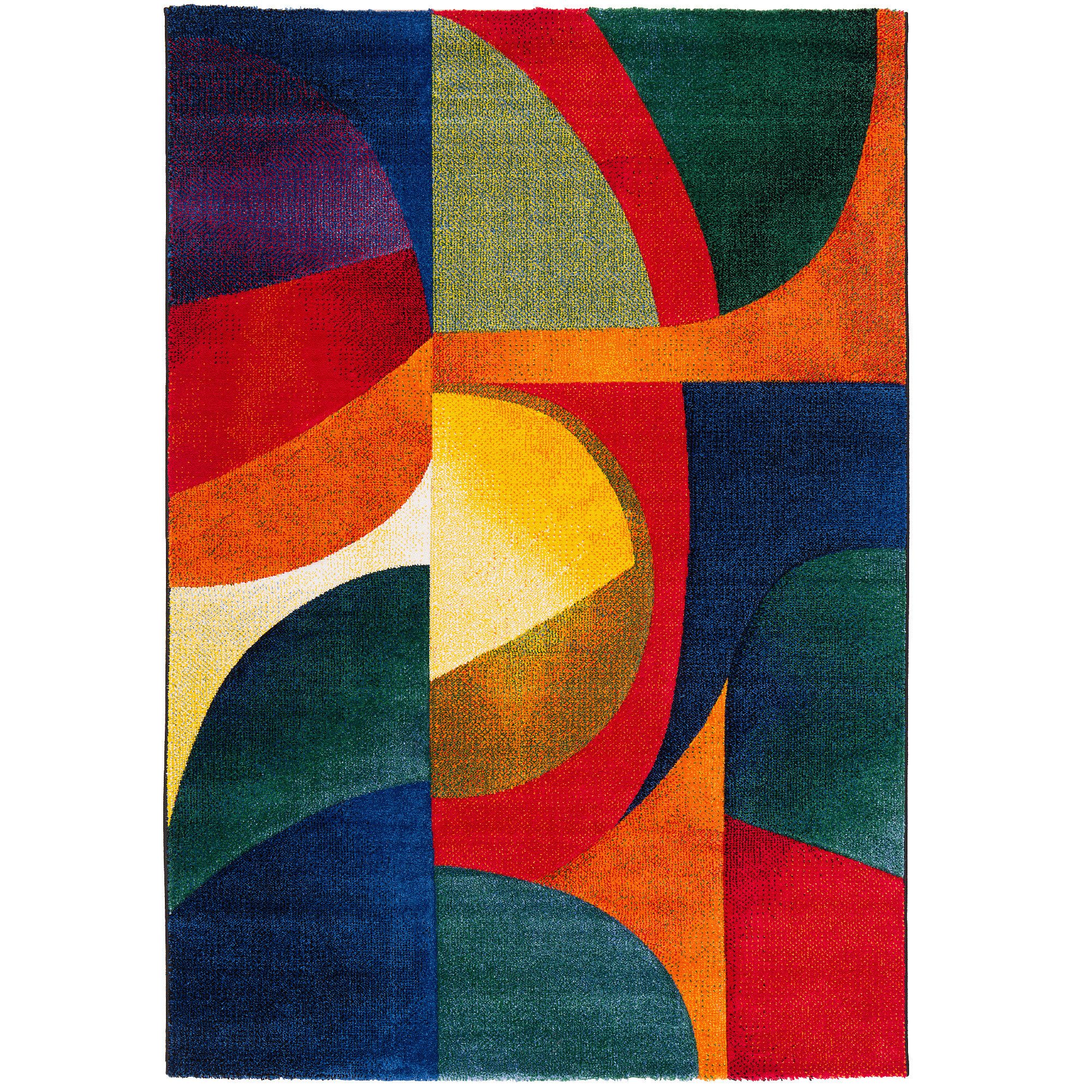 Pergamon Designteppich Designer Teppich Maui Modern, Rechteckig, Höhe: 13 mm