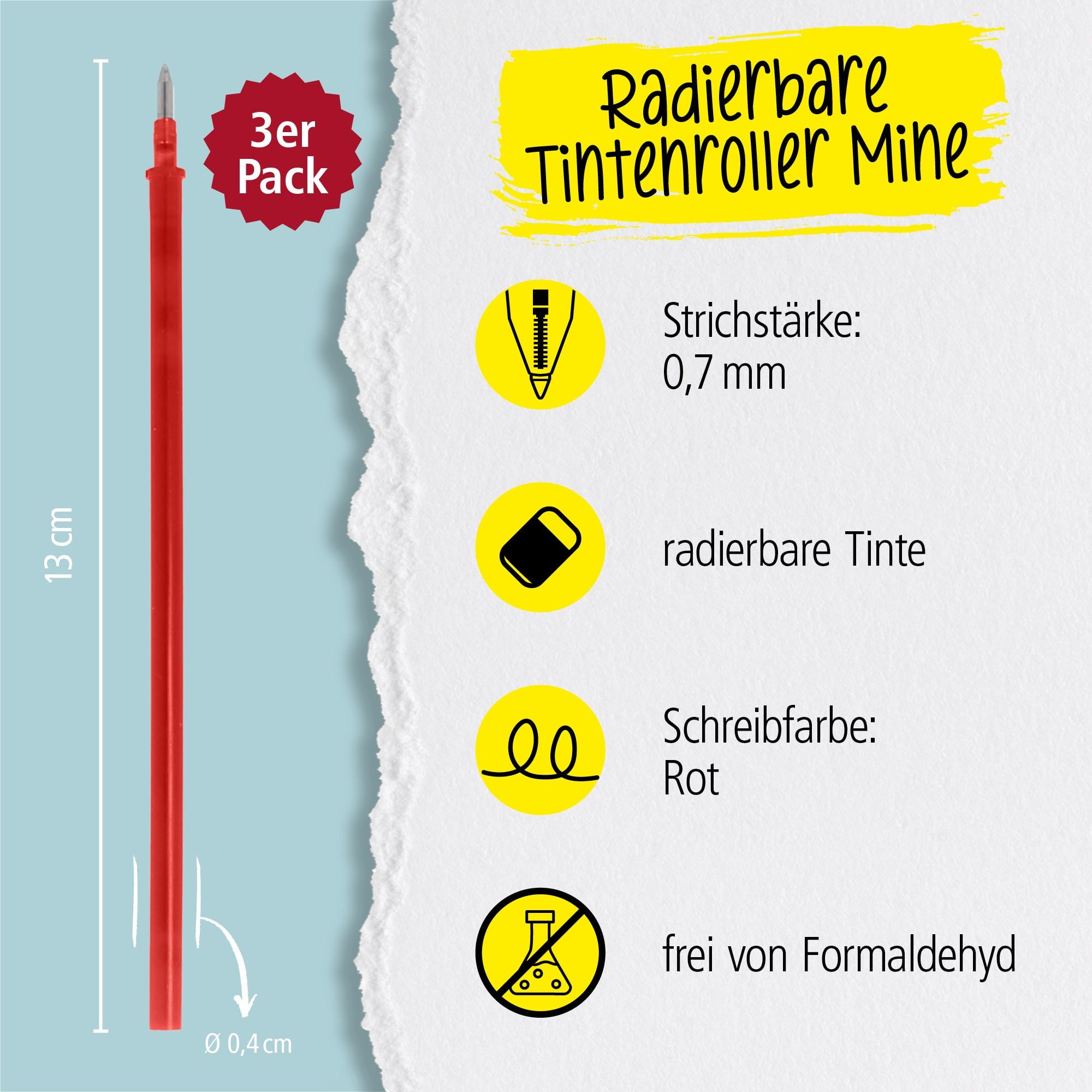 Online Pen Ersatzmine Radierbare Gelminen kompatibel mit Legami, Nachfüll-Minen kompatibel mit Legami