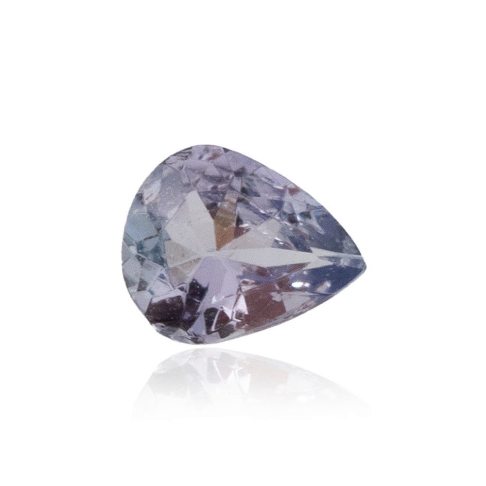 Cavill Edelstein Fancy-Tansanit 0,22 ct Tropfen, Blau-Violett, für Ringe & Anhänger, (1-St)