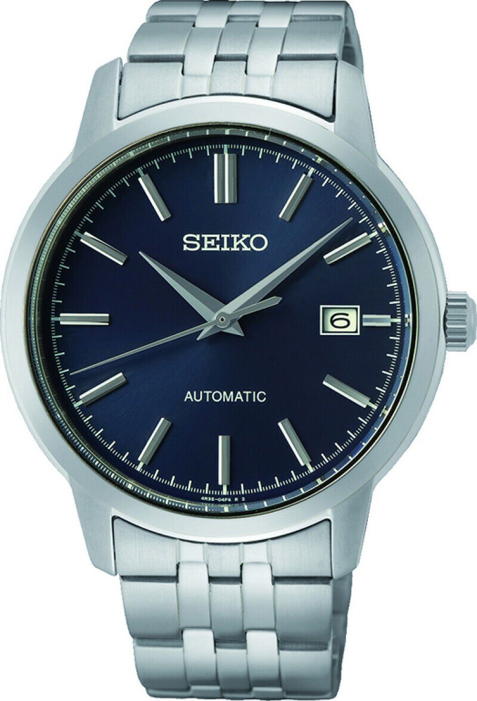 Automatikuhr Sekunde Seiko Datum, möglich Stunde, Handaufzug Minute, SRPH87K1, Funktionen: von Anzeige