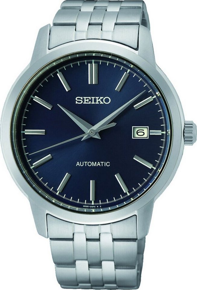 Seiko Automatikuhr SRPH87K1, Funktionen: Anzeige von Stunde, Minute,  Sekunde Datum, Handaufzug möglich