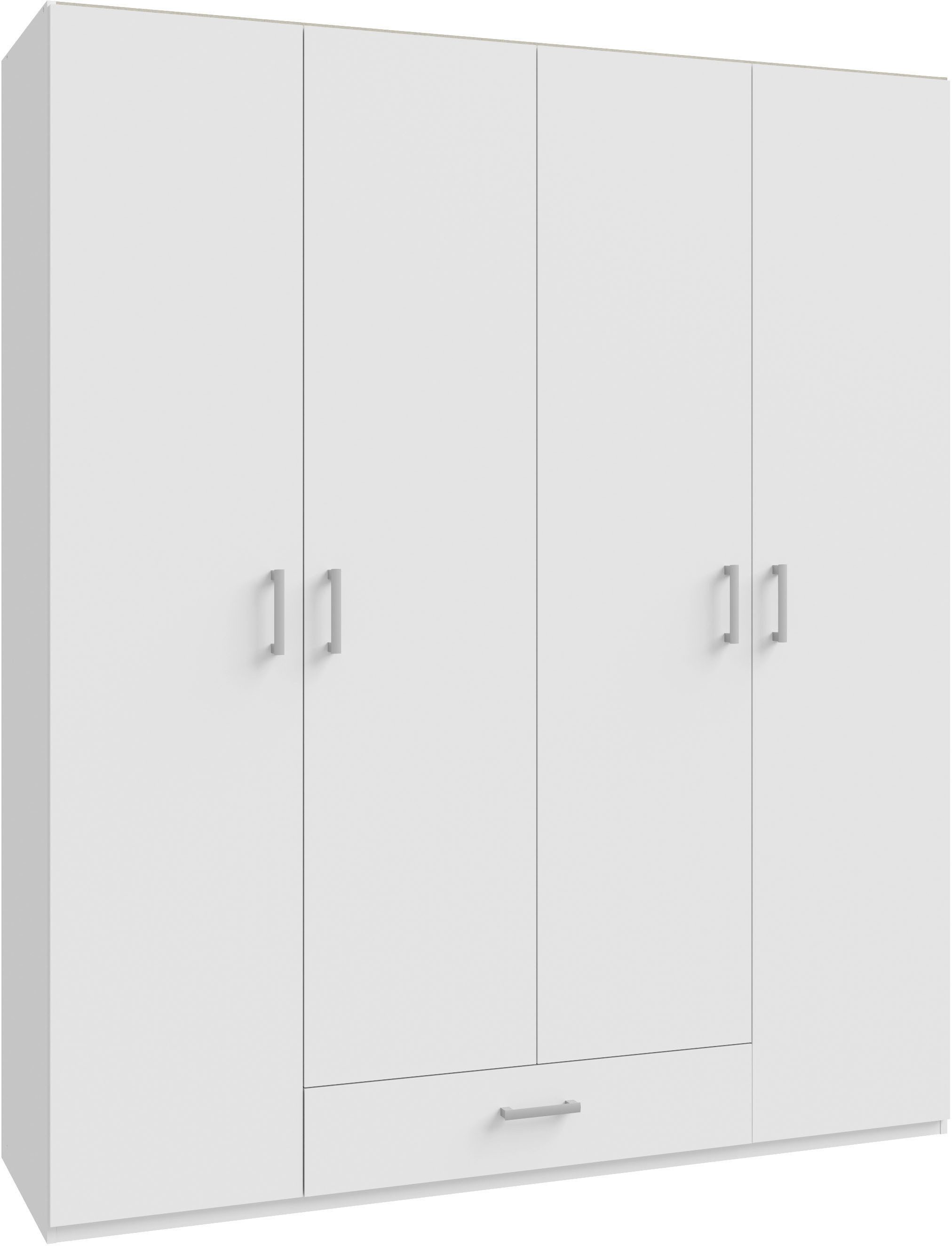 FORTE Kleiderschrank Drehtürenschrank, sehr viel Stauraum