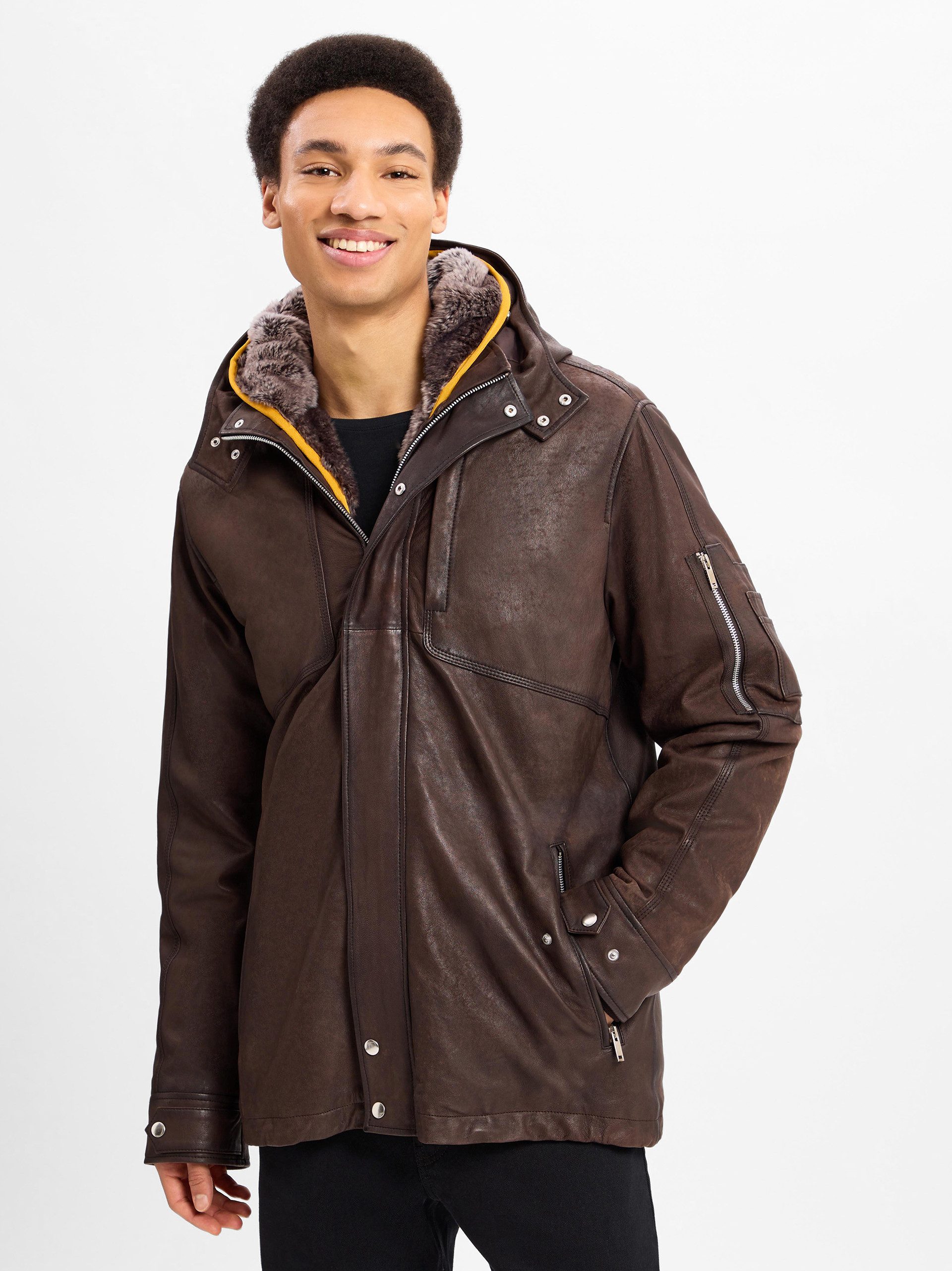 Nils Sundström Lederjacke Florida