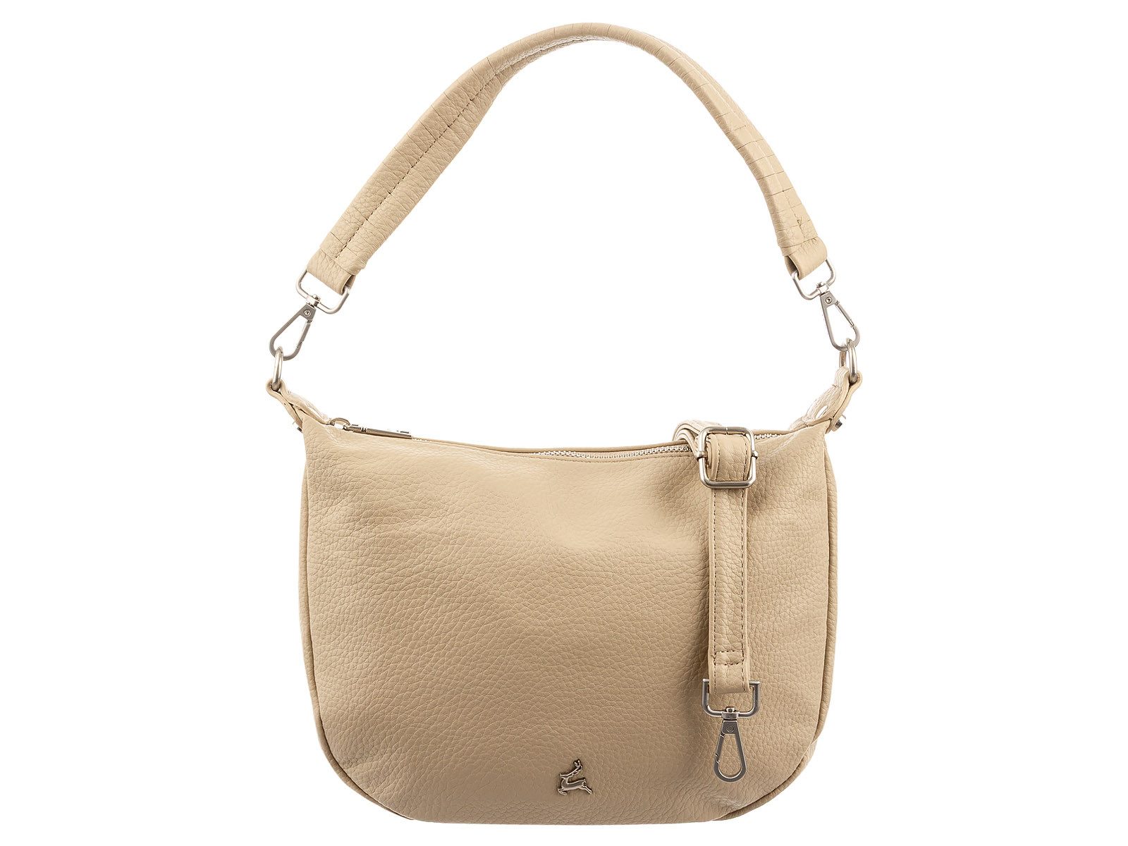 Prato Umhängetasche S037-G genarptes PU Umhängetasche Handtasche (1-tlg)