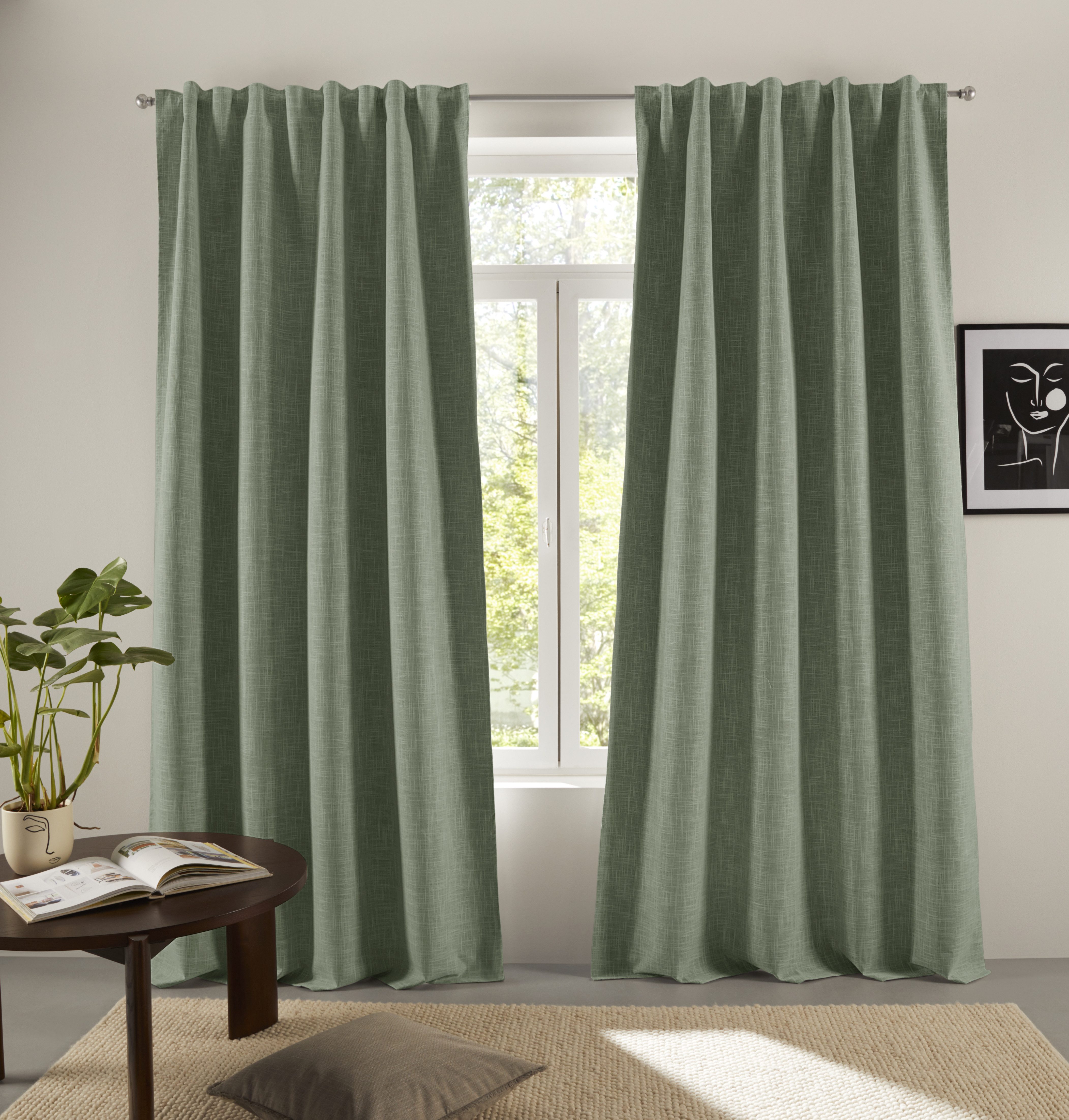 LeGer Home by Lena Gercke Verdunkelungsvorhang Marusha (1 St), Multifunktio günstig online kaufen