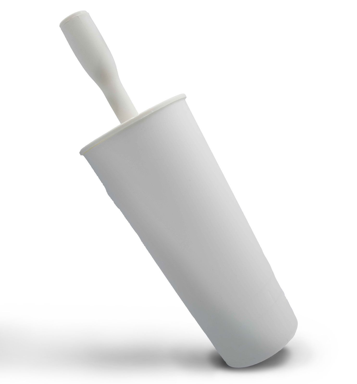 Feridras WC-Reinigungsbürste Toilettenbürste und Halter weiß antimikrobiell