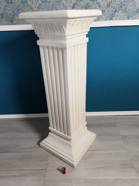 JVmoebel Skulptur Griechische Antik Säulen Säule Kolumne Blumen Ständer Dekoration Deko