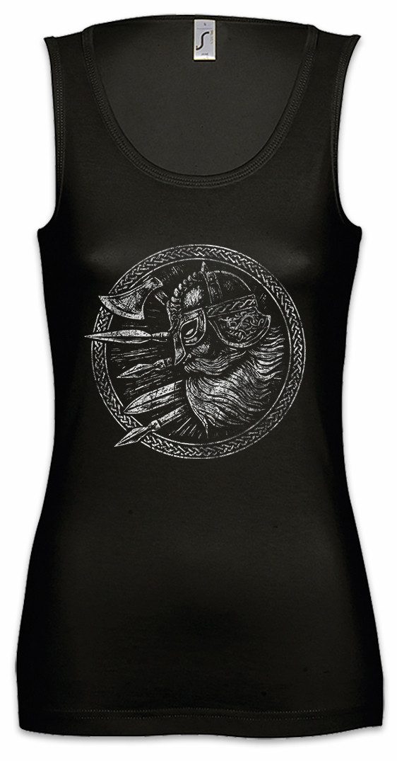 Tanktop Viking II Ärmelloses Damen T-Shirt Walhalla Wikinger Thor Odhin Loki