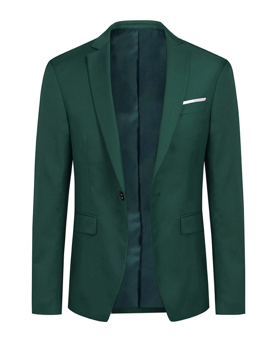 Allthemen Anzugsakko in klassischem Design Sakko mit einem Knopf günstig online kaufen