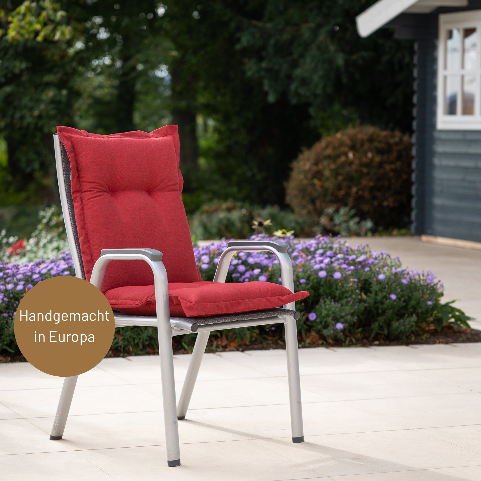 Herlag Polsterauflage Ava, Gartenstuhlauflage Niedriglehner 103x50x9cm günstig online kaufen