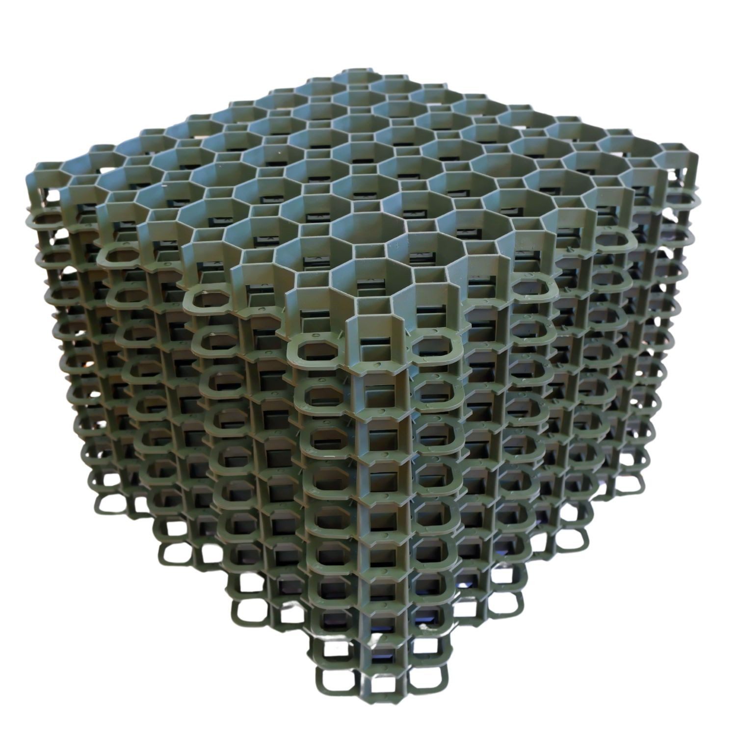 ViD Rasengitter 10 St. Rasengitter/Rasenwaben 50x50x4 cm, grün, Bodenwaben