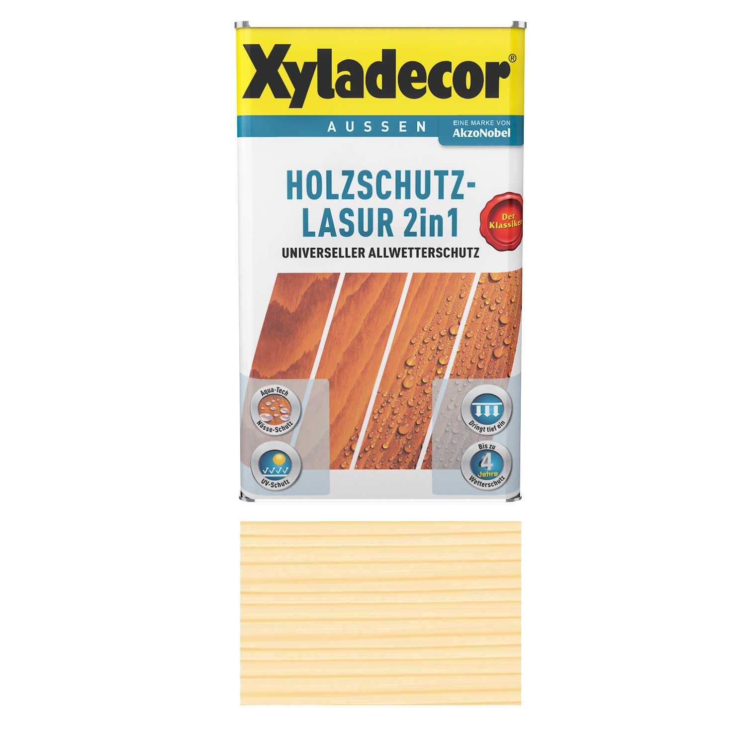 Xyladecor  Holzschutzlasur, Aqua-Tech Nässe-Schutz