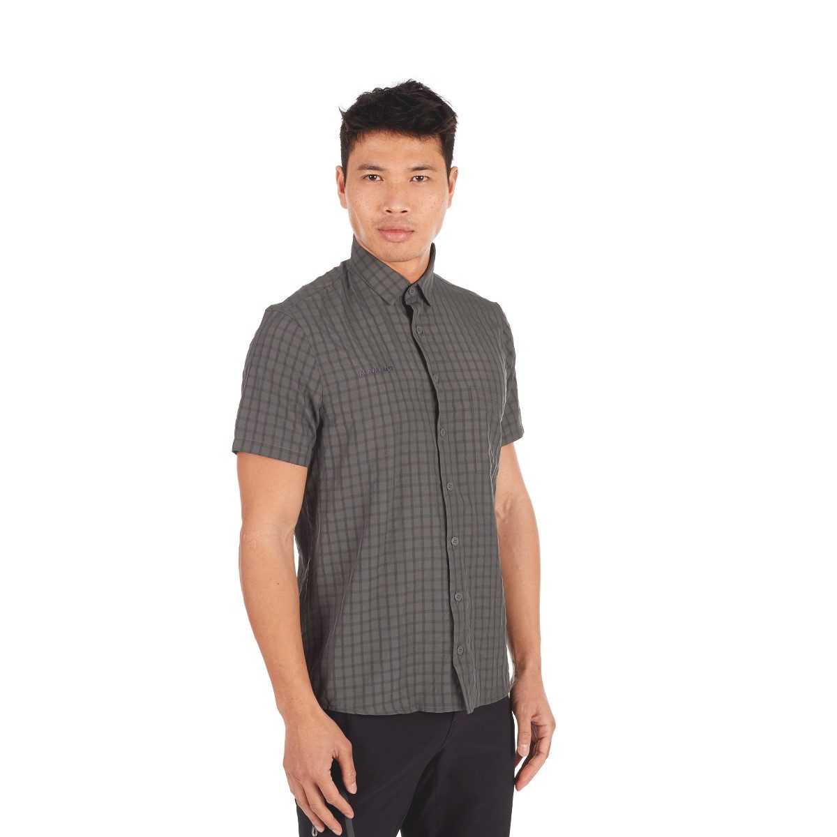 Mammut Outdoorhemd Wanderhemd Lenni Outdoor Kurzarm (antimikrobielle Ausrüstung)