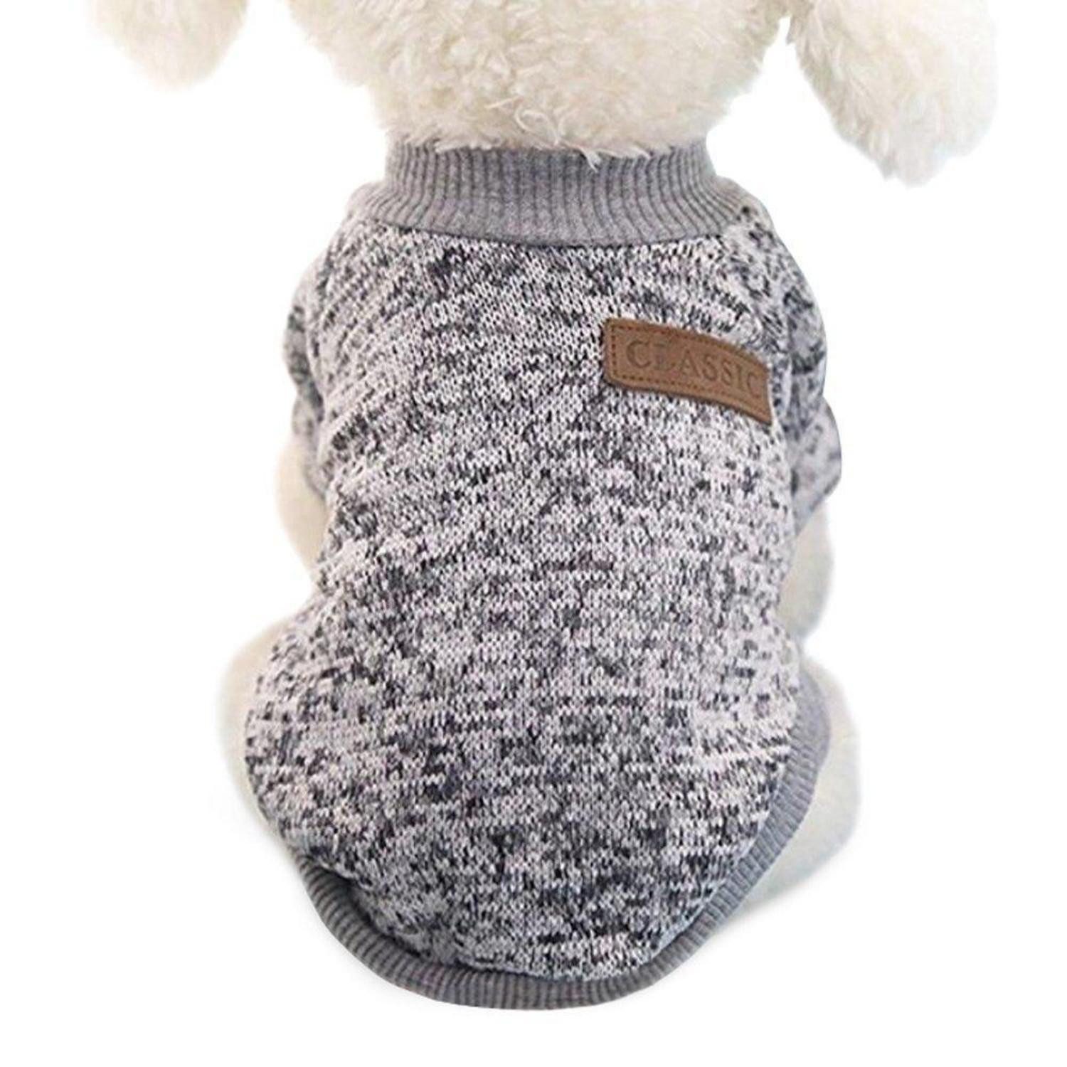 LuxusKollektion Hundepullover Hundepullover Katze Fleece Rosa Grau Warm M