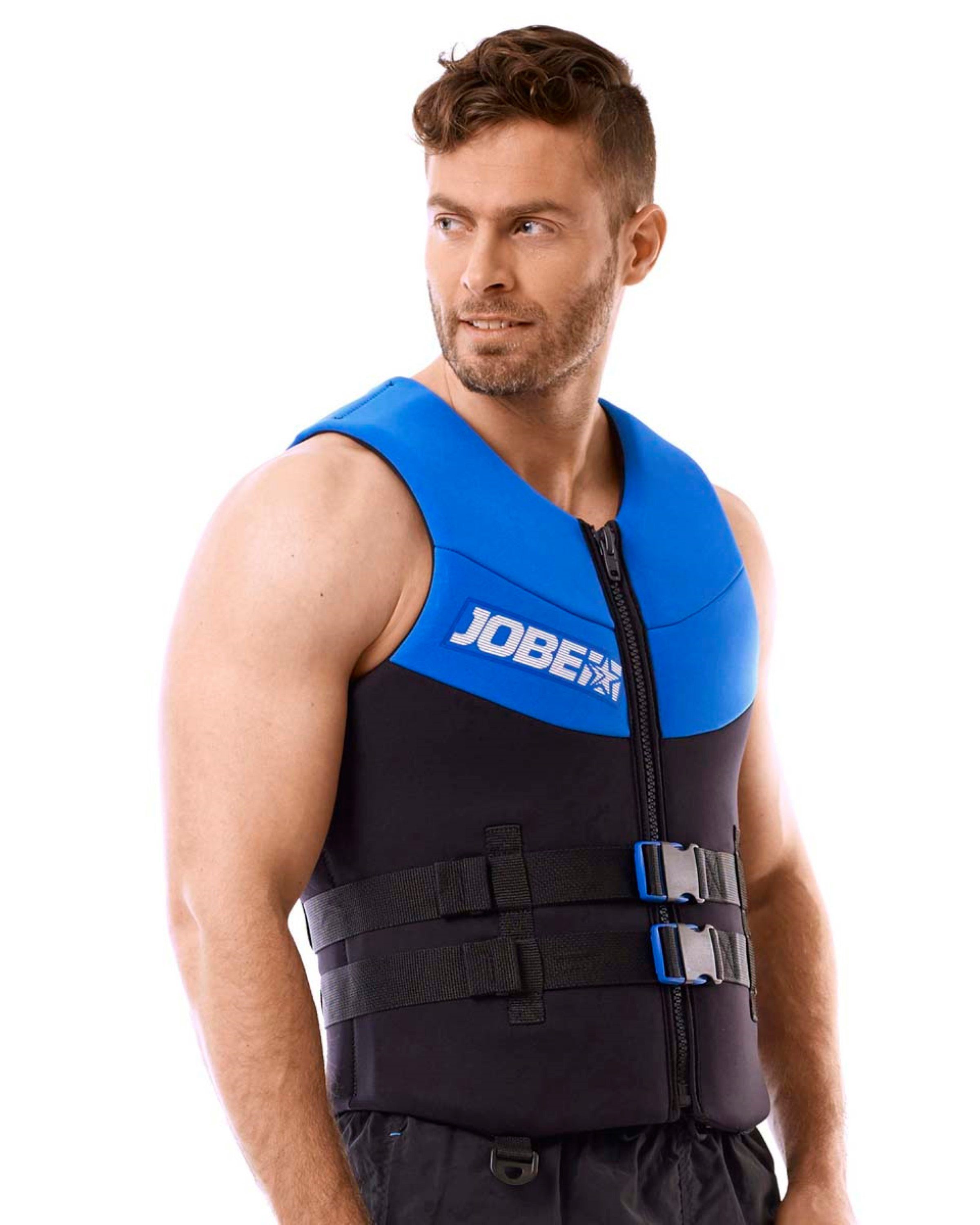 / Schwimmweste Weste blue Herren Men Jobe Vest Neopren