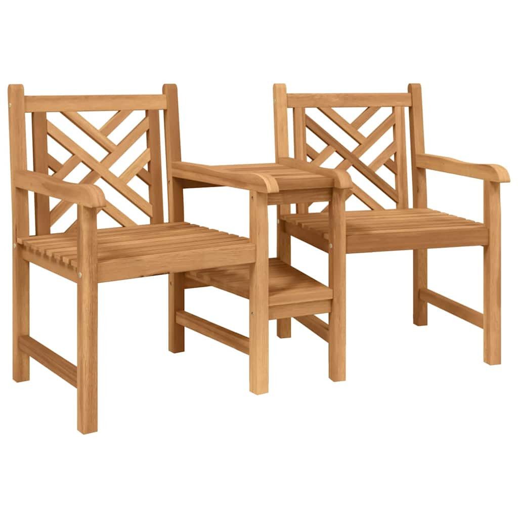 vidaXL Gartenstuhl Garten Gartenstühle 152 x 63 x 89 cm Massivholz (1 St)