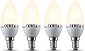 B.K.Licht LED-Leuchtmittel, E14, 4 Stück, Warmweiß, Smart Home LED-Lampe RGB WiFi App-Steuerung dimmbar Glühbirne 5,5W 470 Lumen, Bild 2