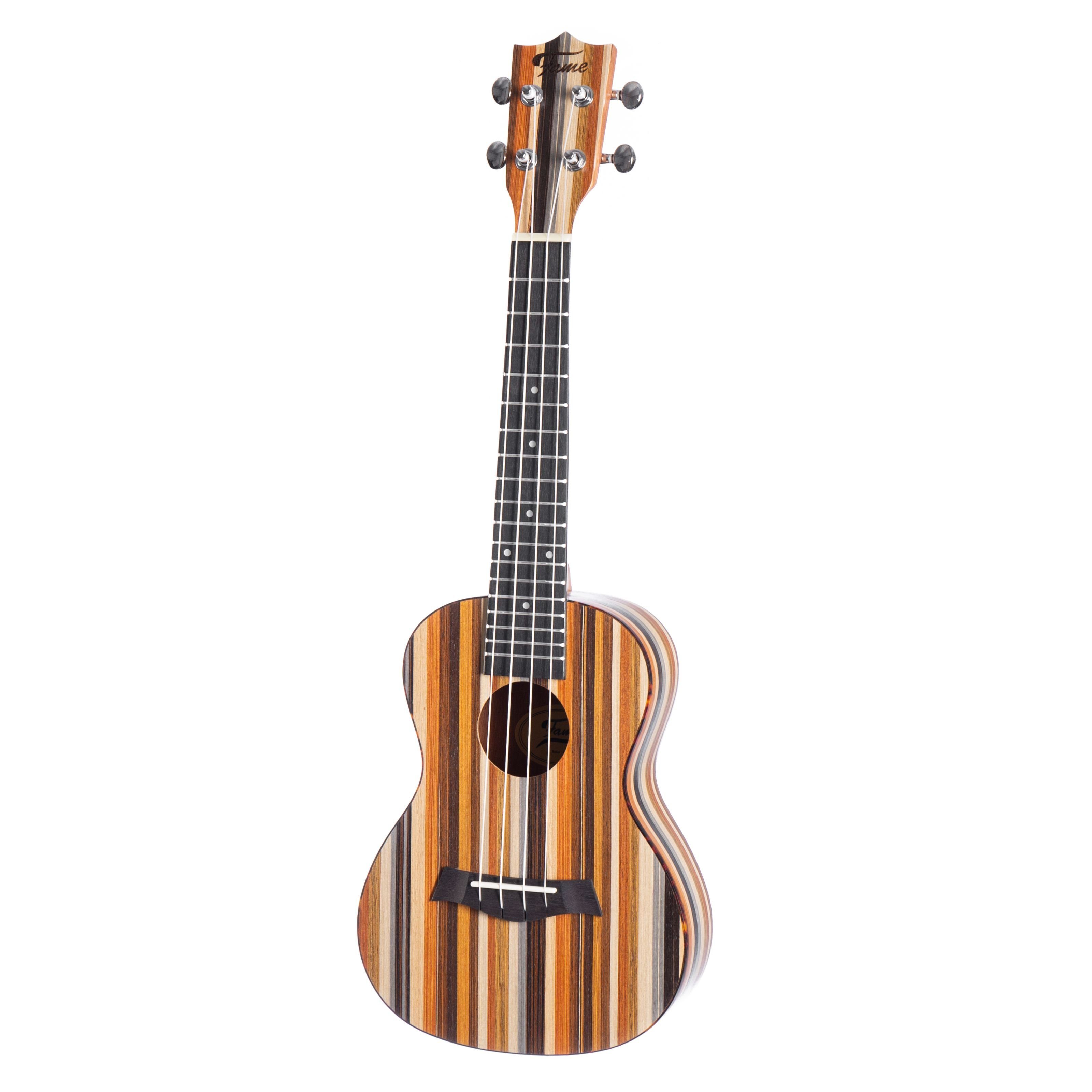 FAME Ukulele, Retrowood Concert Ukulele, Konzert Ukulele, Farbenfrohes Finish, Kraftvoller Klang, Ukulelen, Konzert Ukulelen, Retrowood Concert Ukulele, Konzert Ukulele, Farbenfrohes Finish