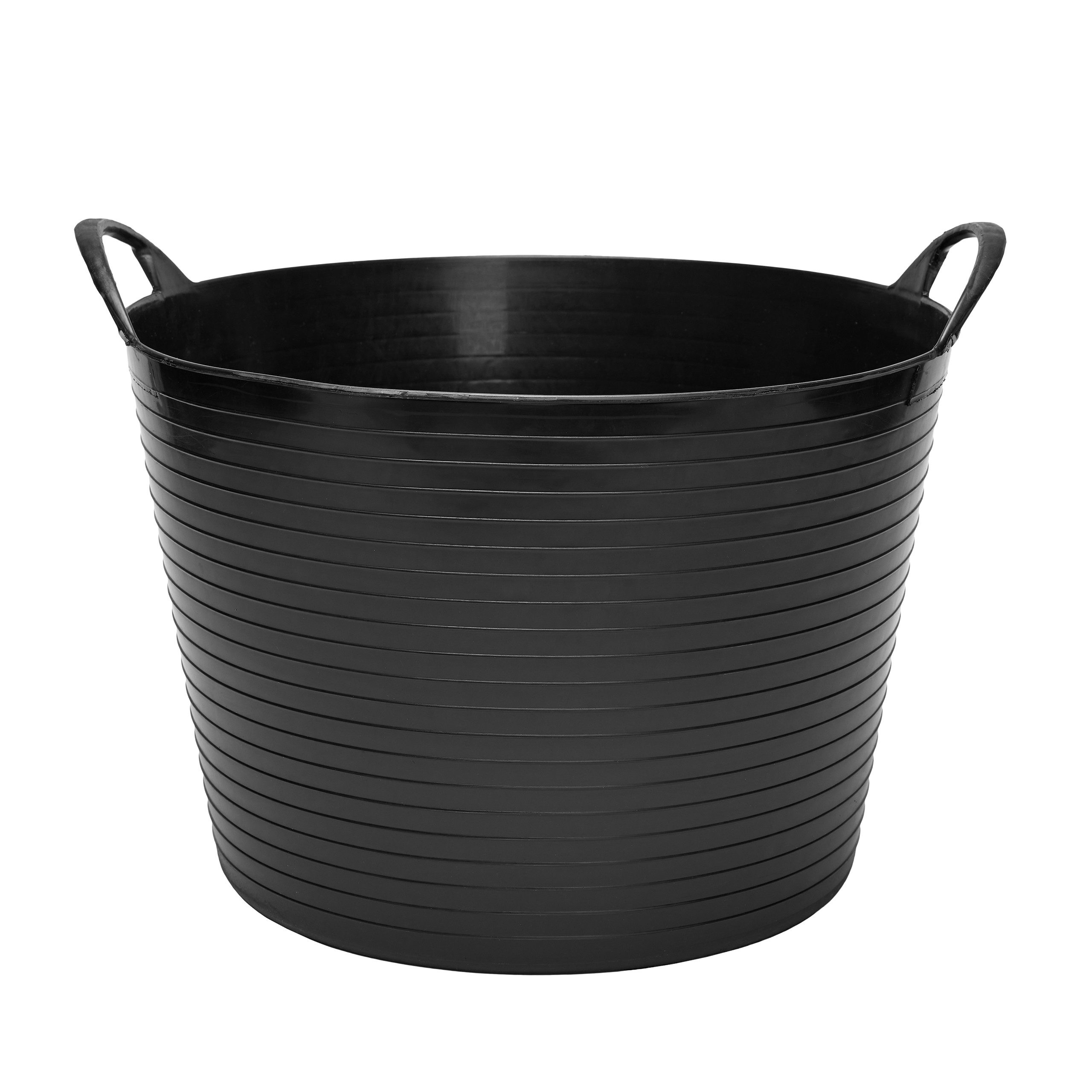 Garronda Allzweckkorb Flexibler Kunststoffkübel für Garten, Haushalt, Wäschekorb GD-0181