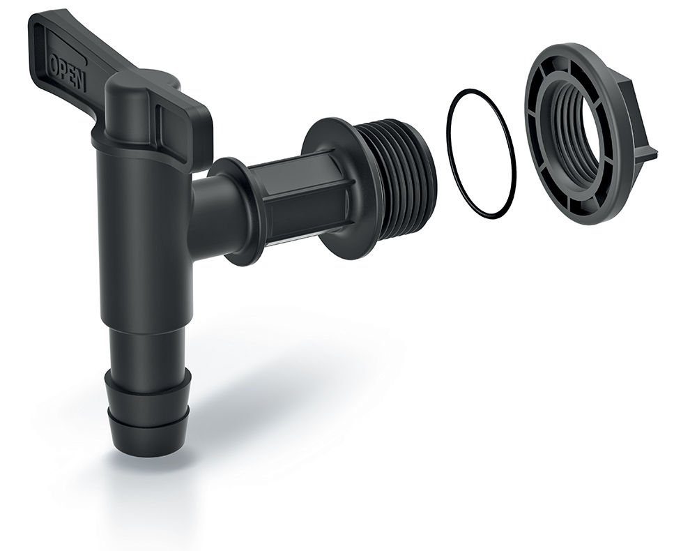 Regenton Flow - 240L - Platinum - Incl. plantenbak - B.V